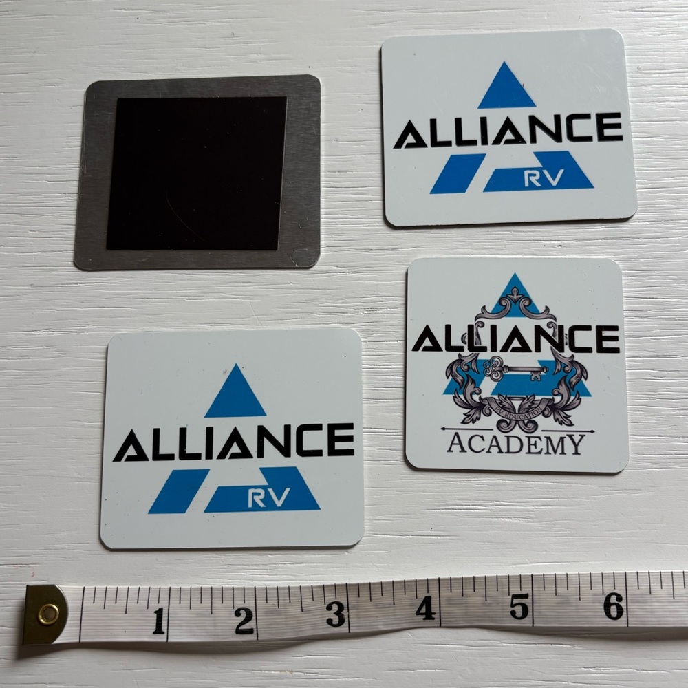 Alliance RV Magnets - Set Of 4 - Picture 2 of 2